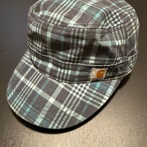 Carhartt Plaid Hat - Black and Blue